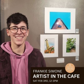 Artist in the Cafe: Frankie Simone
