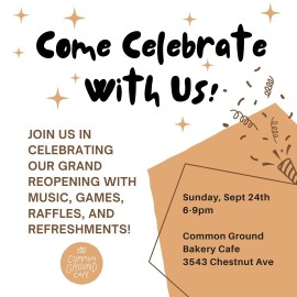 Come Celebrate With Us!